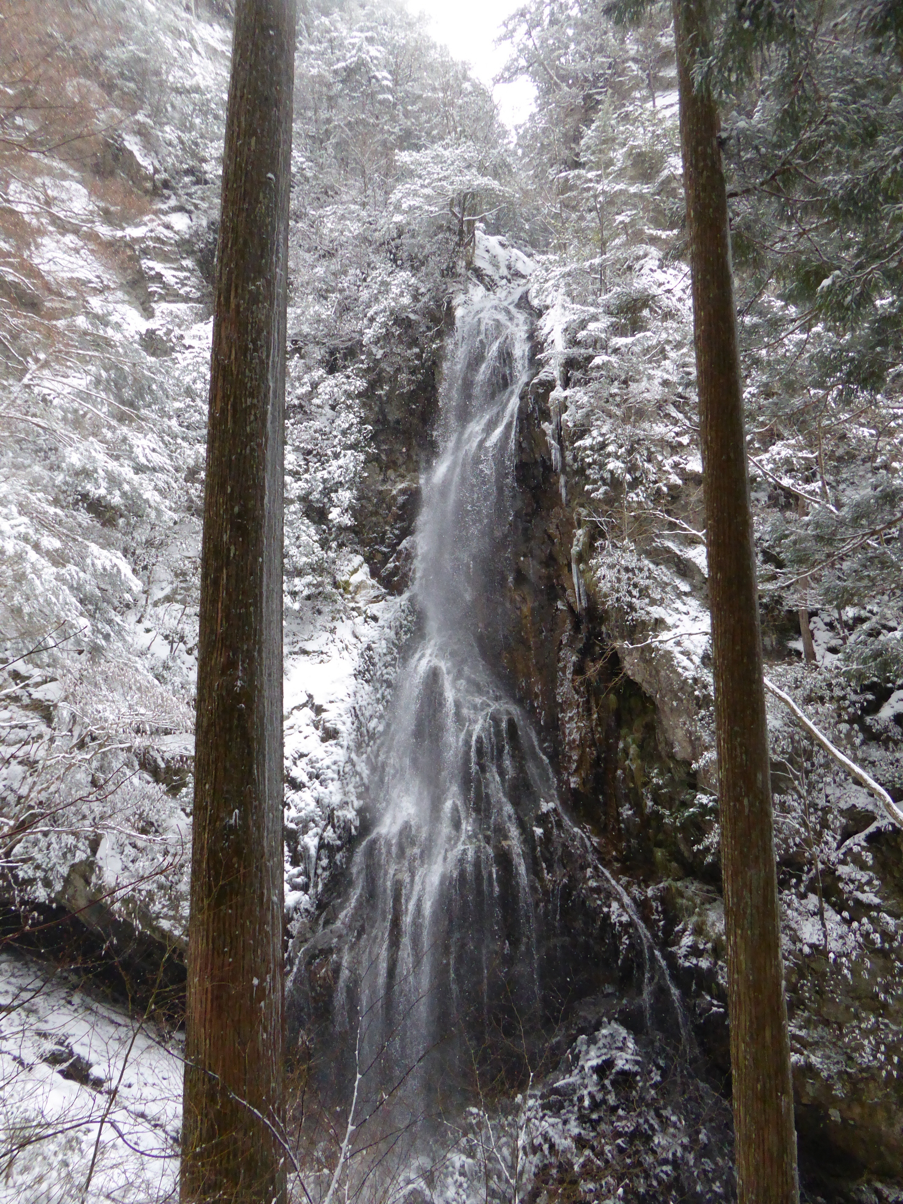 氷瀑　御船の滝