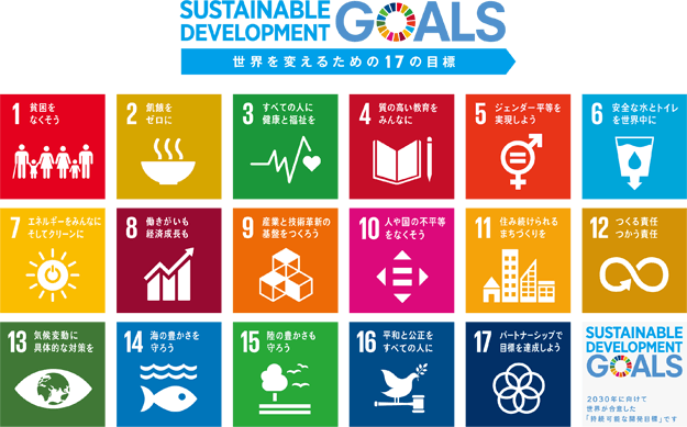 SDGs 世界を変えるための17の目標